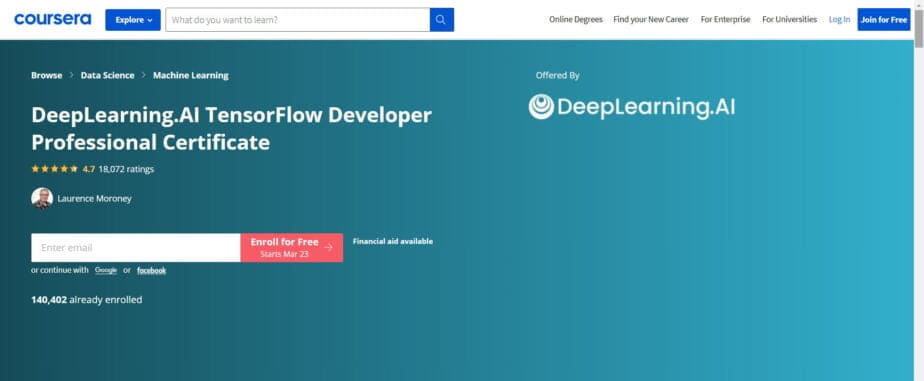8 Best TensorFlow Courses You Must Try Now in 2025